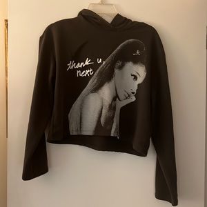 H&M Ariana Grande crop hoodie, US kids 10-14